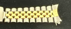 Rolex Datejust 36 16013 TWO TONE Gold Silver Jubilee Bracelet Diamond Gold Bezel