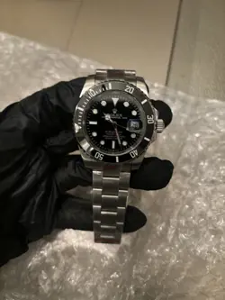 SUBMARINER BLACK STEEL