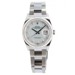 ROLEX DATEJUST 36MM MOP DIAL WATCH 126234