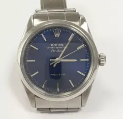ROLEX OYSTER PERPETUAL AIR KING 5500 STAINLESS STEEL BLUE DIAL
