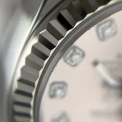 Rolex Datejust 179174G WG Diamond Automatic Pink Ladies #BS114