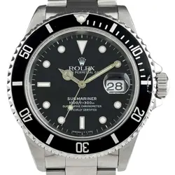 ROLEX SUBMARINER DATE 16610 AUTOMATIC MEN'S #BS064