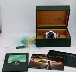 Full Set Rolex 16570 Explorer II With Box & Papers Amazing Condition