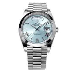 40 PLATINUM ICE-BLUE