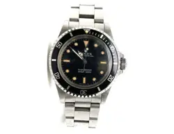 ROLEX SUBMARINER 5513 ALL ORIGINAL VINTAGE 1986 TIGHT
