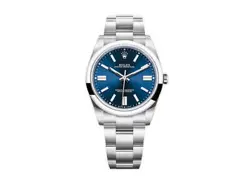 ROLEX OYSTER PERPETUAL 41MM 124300 OYSTERSTEEL BRIGHT BLUE DIAL UNWORN 2023