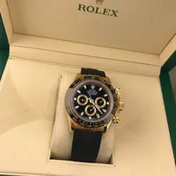 AUTHENTIC NEW ♛ROLEX♛ YELLOW GOLD WRISTWATCH 40MM STAINLESS STEEL