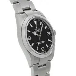 USED ROLEX Explorer 114270 Black Case: 36×36mm Band: 19cm Men's Watch #113710