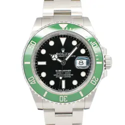 USED ROLEX SUBMARINER DATE 126610LV BLACK MEN'S WATCH #121810