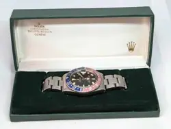 ROLEX GMT-MASTER PEPSI BEZEL REF WORN BY MILITARY VETERN WHILE SERVI (EZS000539)