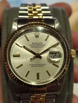 ROLEX DATEJUST RUNNING