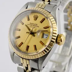 DATE 2-TONE GOLD
