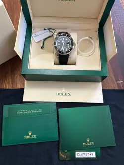 2024 ROLEX SEA-DWELLER 43MM, RED LETTER 126600