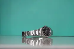 Rolex Explorer Stainless Steel 36mm Black Oyster Box & Papers 124270