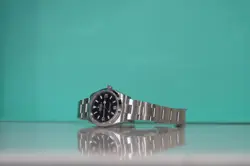 Rolex Explorer Stainless Steel 36mm Black Oyster Box & Papers 124270