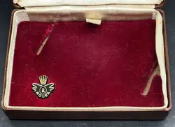 Vintage Tudor By Rolex Watch Storage Box With Velvet Inside