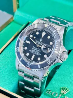 Rolex Submariner Date 1680 Tiffany & Co Dial RARE Vintage Watch Box