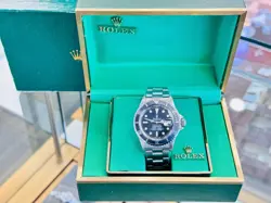 Rolex Submariner Date 1680 Tiffany & Co Dial RARE Vintage Watch Box