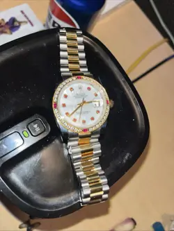 36MM 18K TT/SS-WHITE