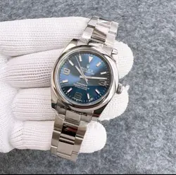 ROLEX BLUE WATCH