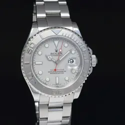 2004 MINT ROLEX YACHT-MASTER 16622 STEEL PLATINUM BEZEL OYSTER 40MM WATCH BOX