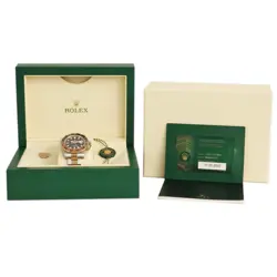 rolex GMT Master 2 126711CHNR K18RG×SS watch men TO183655