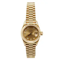 rolex Datejust 10P 79178G K18YG watch women TO183699