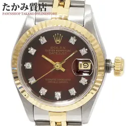 ROLEX DATEJUST 69173G LADIES WATCH FROM JAPAN G0111
