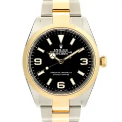 ROLEX EXPLORER I 124273 TWO-TONE WARRANTY 2023