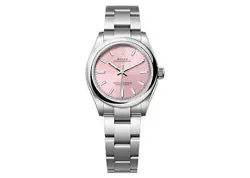 OYSTERSTEEL PINK DIAL