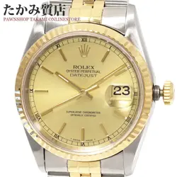 ROLEX DATEJUST 16233 MEN'S WATCH FROM JAPAN G0111