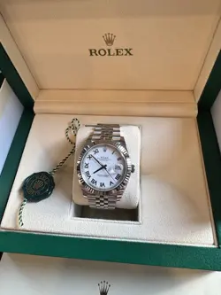 2024 ROLEX DATEJUST 41 FLUTED JUBILEE - FULL SET 