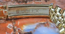 Rolex Rare Vintage 6516 Lady Datejust 18k /14k Solid Gold Watch 64.6 Grams