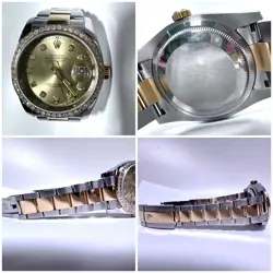 Rolex 116233 Oyster Perpetual Datejust 18K Stainless Steel Diamond B (WMP011216)