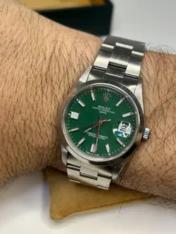 DATEJUST WATCH GREEN