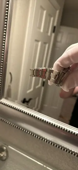 SILVER BEZEL NO