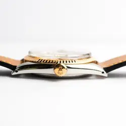 Rolex Datejust 36 1601 Two Tone Rose Gold RARE Radium Dial