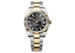 TWO-TONE OYSTERSTEEL BLACK