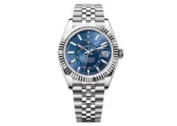 ROLEX SKY-DWELLER 42MM 336934 OYSTERSTEEL JUBILEE BRIGHT BLUE DIAL UNWORN 2023