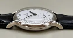 VTG ROLEX  33,9mm Ø NIQUEL PLATED CASE WHITE DIAL WORKING CIRCA 1930