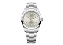 OYSTERSTEEL SILVER DIAL