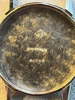 9CT GOLD TUDOR