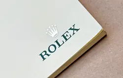 Vintage Original Rolex Memo Pad, N.O.S. 5.51 x 8.66 inches. Made In Swiss.