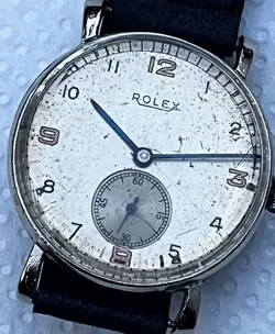SILVER DIAL WINDUP