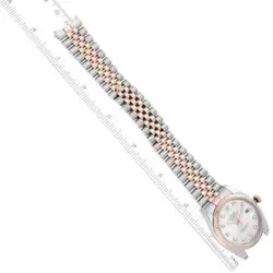 ROLEX DATEJUST 36 STEEL EVEROSE ROSE GOLD DIAMOND MENS WATCH 116231