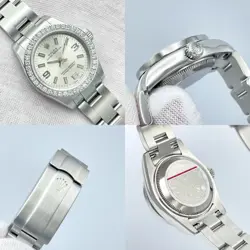 SILVER DIAL PINK