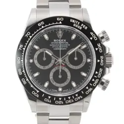 ROLEX DAYTONA 116500LN BLACK WARRANTY 2018 BOX/PAPER