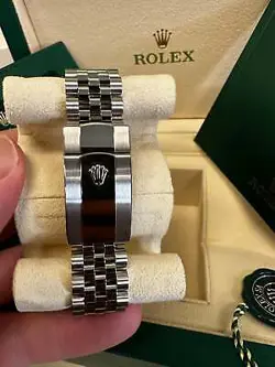 Rolex DateJust 41mm 126300 Oystersteel Jubilee White Dial Unworn 2023
