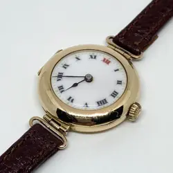 Rolex W&D15K Gold Ladies Vintage Antique Rare Watch 1910-1930's