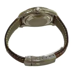 Rolex  Datejust 36 116139 K18 White Automatic Watch r45_0113